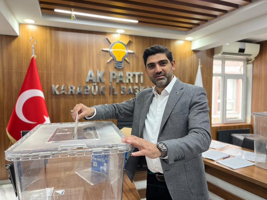 AK PARTİ KARABÜK’TE DELEGE SEÇİMLERİNİ TAMAMLADI