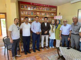 YENİDEN REFAH PARTİSİ’NDEN ŞEHİT AİLELERİ DERNEĞİ’NE ZİYARET