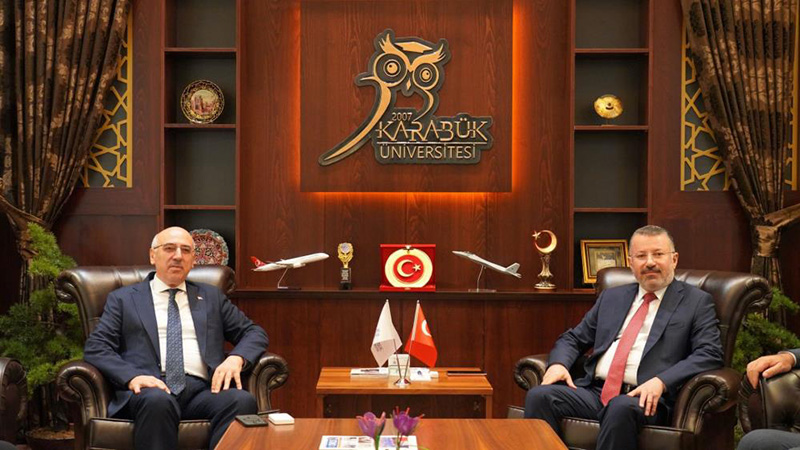YÖK YÜRÜTME KURULU ÜYESİ PROF. DR. AK KBÜ’DE İNCELEMELERDE BULUNDU