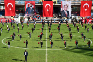 CUMHURİYETİMİZİN 101.YILI TÖRENLERLE KUTLANDI.