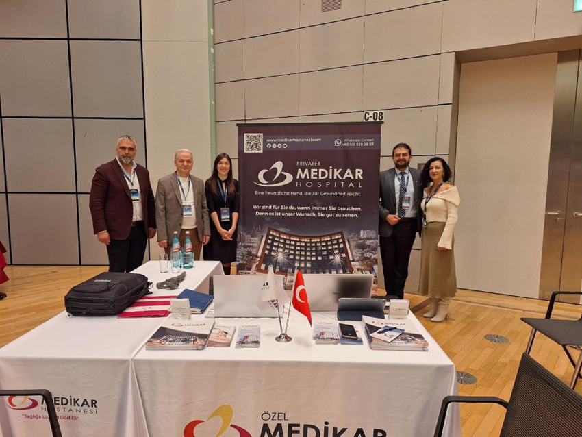 ÖZEL MEDİKAR HASTANESİ ALMANYA’DA SAĞLIK FUARINA KATILDI