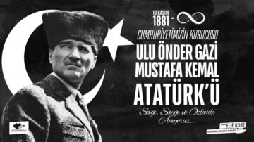 SAFRANBOLU BELEDİYE BAŞKANI ELİF KÖSE’NİN 10 KASIM ATATÜRK’Ü ANMA MESAJI