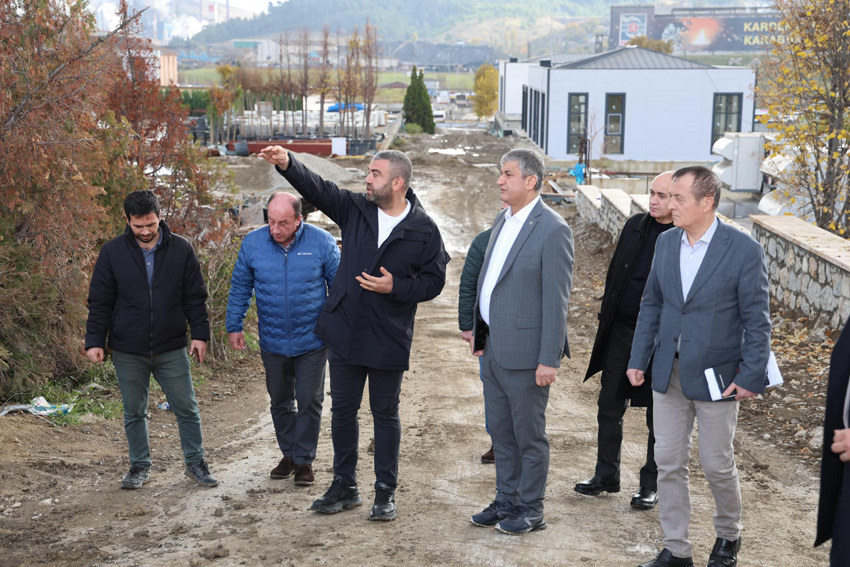 VALİ YAVUZ, MİLLET BAHÇESİ PROJESİNDE İNCELEMELERDE BULUNDU.