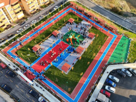 JANDARMA PARKI TÖRENLE AÇILDI