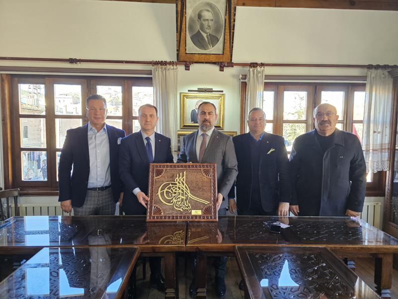 KARABÜK TSO YÖNETİMİ KASTAMONU’DA ZİYARETLERDE BULUNDU