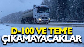 AĞIR TONAJLI ARAÇLARA TRAFİK YASAĞI