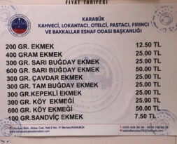 KARABÜK’TE EKMEĞE ZAM!