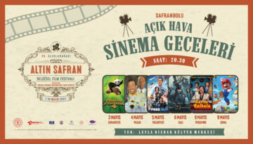SAFRANBOLU’DA SİNEMA GECELERİ BAŞLIYOR!
