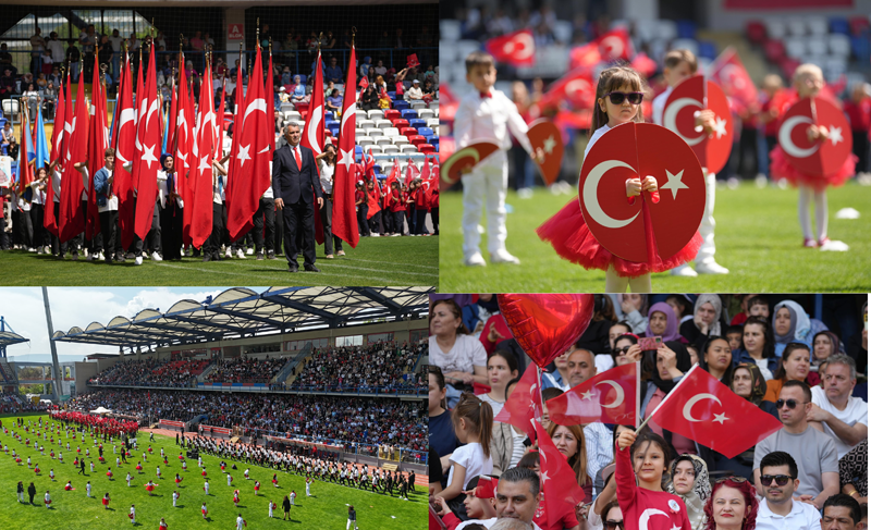 KARABÜK’TE 23 NİSAN COŞKUSU