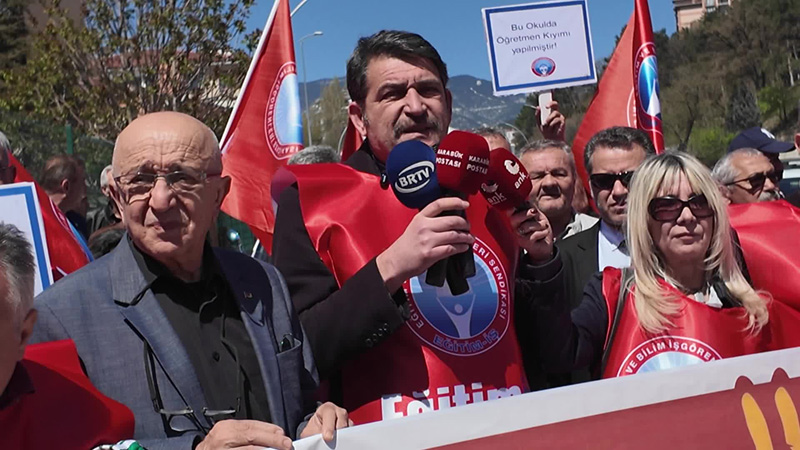 “EĞİTİMCİLER PROJE DEĞİL, ADALET İSTİYOR”