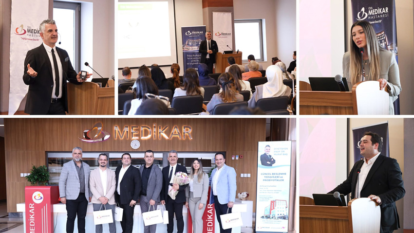 MEDİKAR HASTANESİNDE GÜNCEL BESLENME TEDAVİLERİ KONFERANSI