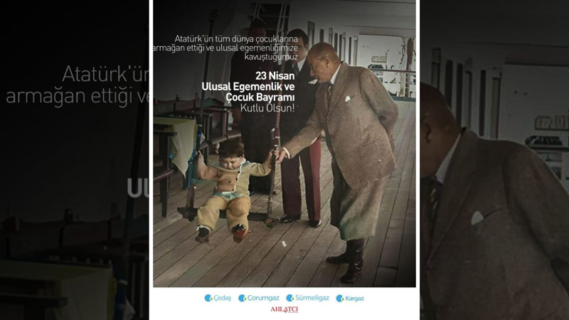 KARGAZ 23 NİSAN KUTLAMA MESAJI