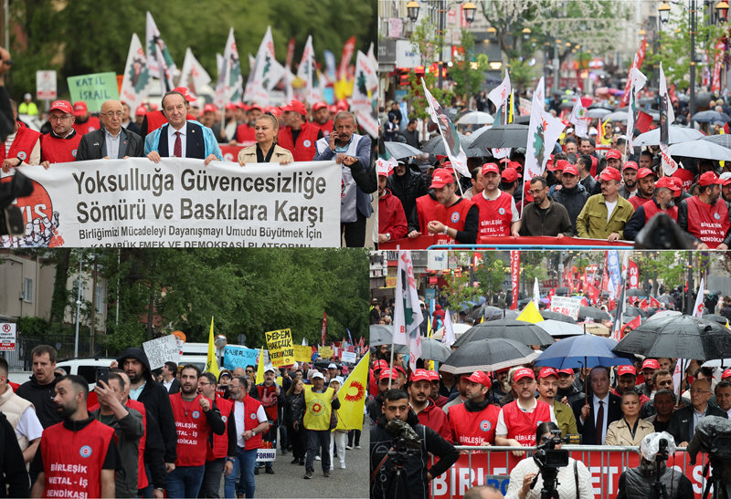 KARABÜK’TE 1 MAYIS COŞKUYLA KUTLANDI