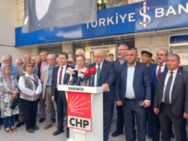 CHP’DEN KARABÜK TEŞKİLATINDAN KINAMA