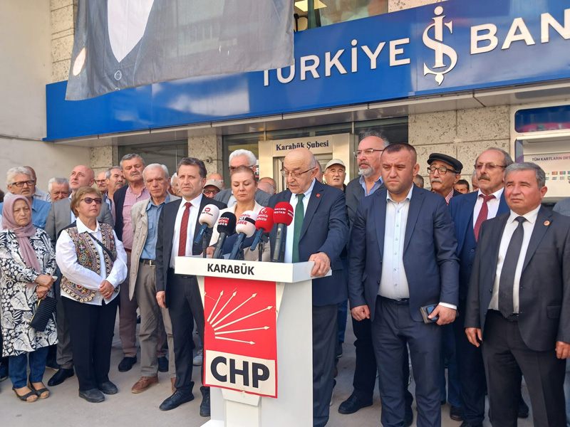 CHP’DEN KARABÜK TEŞKİLATINDAN KINAMA