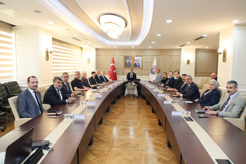 KURBAN BAYRAMI VE TRAFİK TEDBİRLERİ MASAYA YATIRILDI