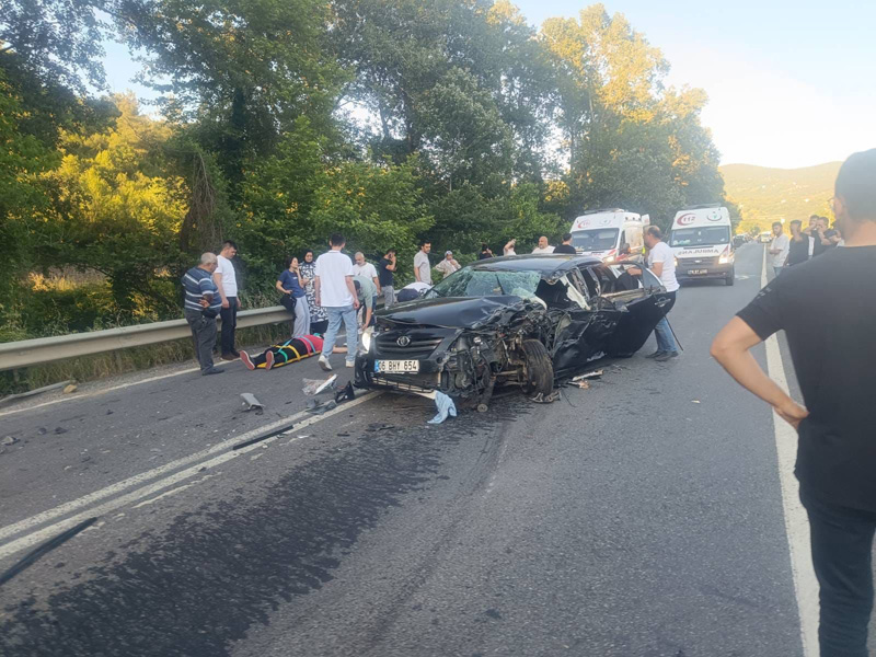 KARABÜK- YENİCE YOLUNDA KAZA 1 KİŞİ YAŞAMINI YİTİRDİ