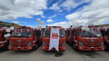 TBB’DEN SAFRANBOLU BELEDİYESİNE HIBE ITFAIYE ARACI