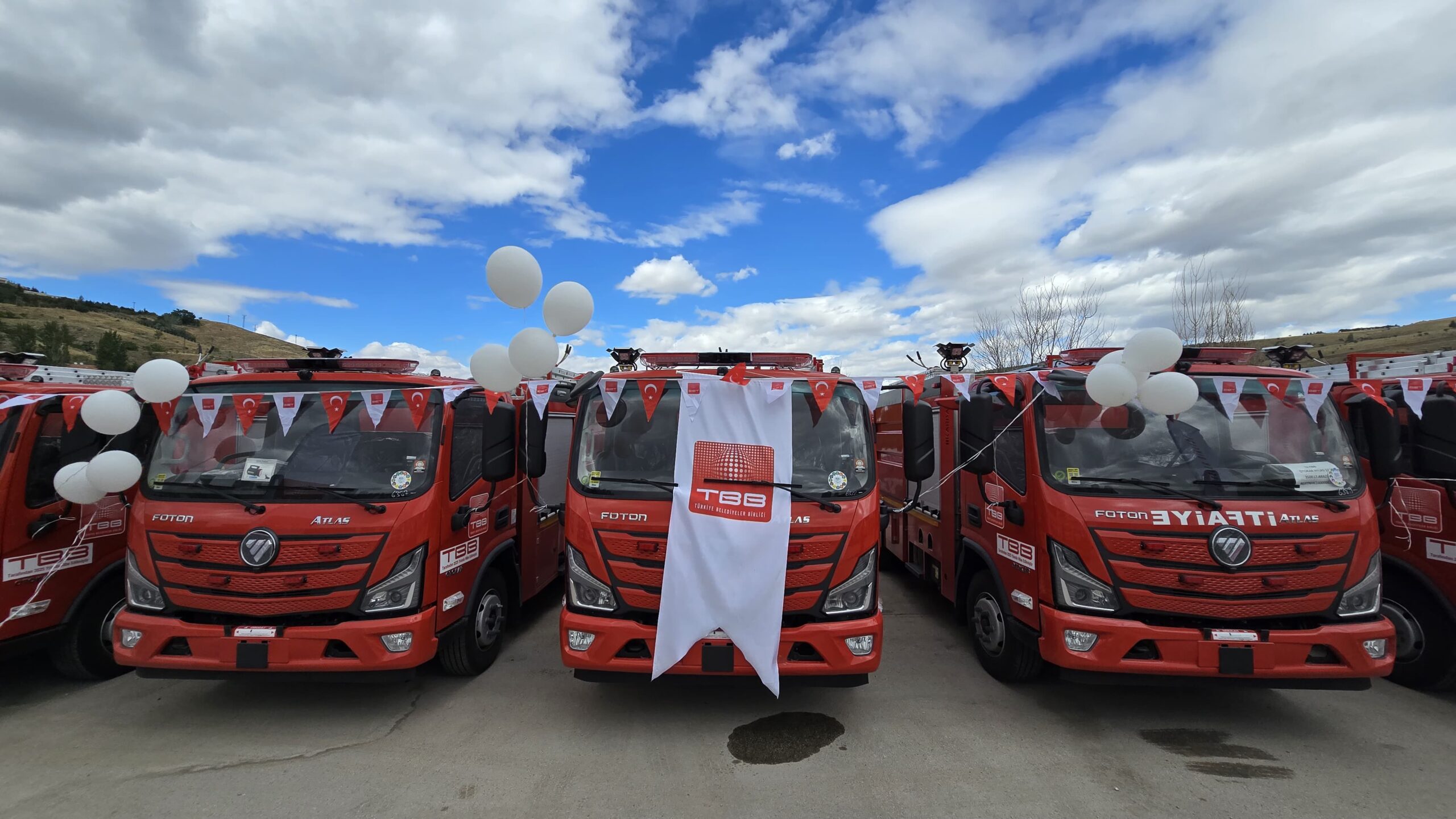 TBB’DEN SAFRANBOLU BELEDİYESİNE HIBE ITFAIYE ARACI