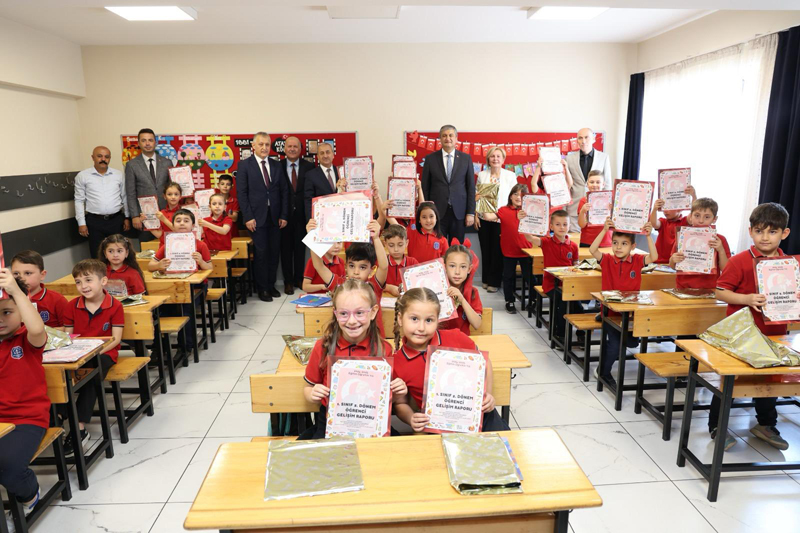37 BİN 184 ÖĞRENCİ YAZ TATİLİNE “MERHABA” DEDİ.