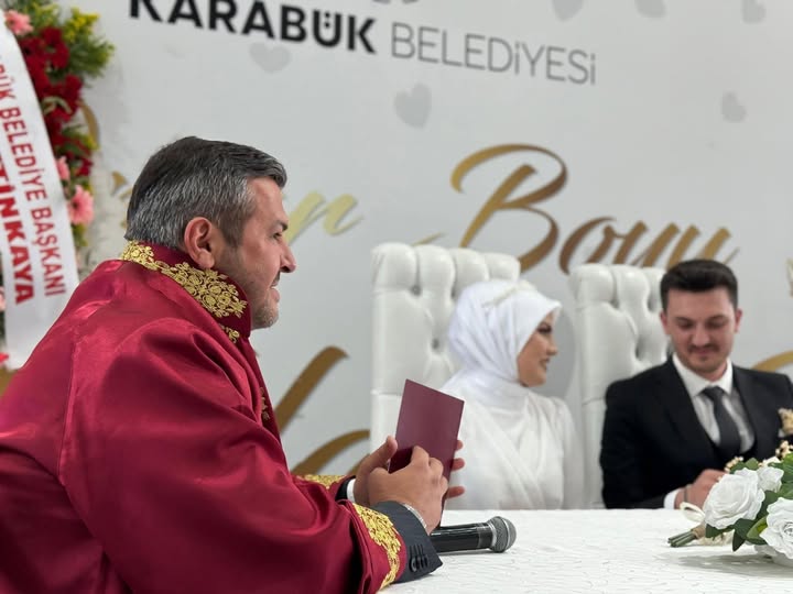 KARABÜK BELEDİYESİNDEN ÜCRETSİZ DÜĞÜN DESTEĞİ…