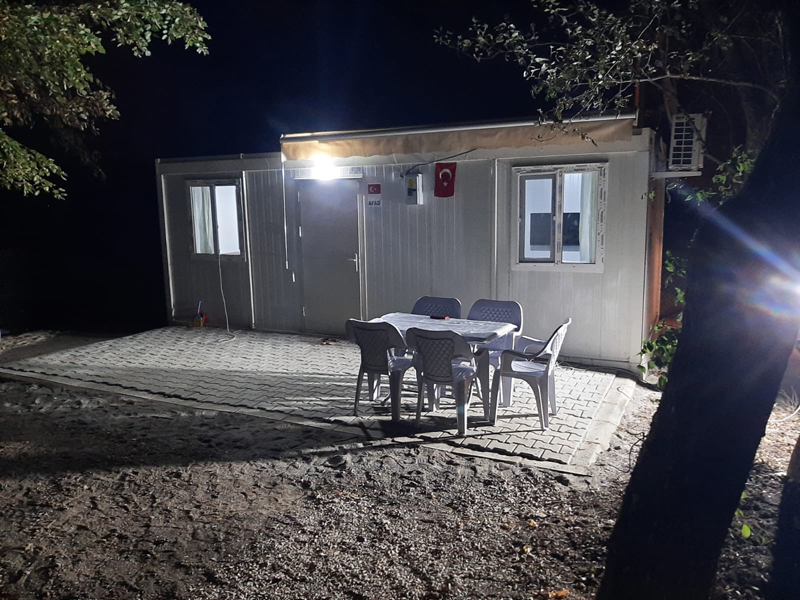 YANGINDAN ETKİLENEN AİLELERİN İHTİYAÇLARINI GİDERİLİYOR