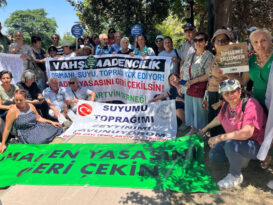 MADEN YASASINA HAYIR DEMEK İÇİN TBMM ÖNÜNDEYDİLER!