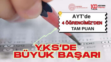 KARABÜK EĞİTİMDE BİR BAŞARIYA DAHA  İMZA ATTI