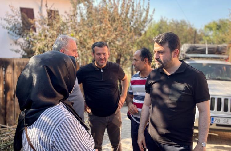 ŞAHİN: “DEVLETİMİZ TÜM İMKÂNLARIYLA SAHADA, YARALARI BİRLİKTE SARACAĞIZ.”