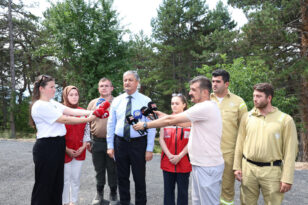 KARABÜK VALİSİ YAVUZ: “DEVLETİMİZ TÜM GÜCÜYLE SAHADAYDI.”