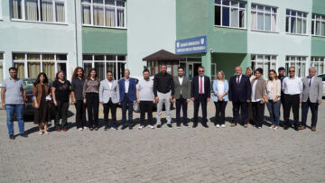 REKTÖR KIRIŞIK, ESKİPAZAR MYO’DA İNCELEMELERDE BULUNDU