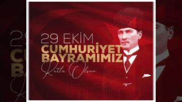 MARZİNC 29 EKİM CUMHURİYET BAYRAMI  KUTLAMA MESAJI