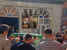 KAZADA HAYATINI KAYBEDEN GENÇ SON YOLCULUĞUNA UĞURLANDI