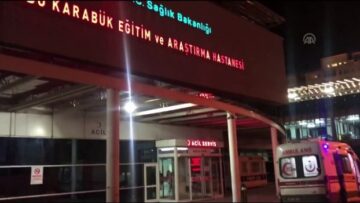 HASTANE ÖNÜNDE KENDİNİ VURDU
