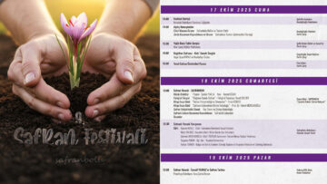 9. SAFRAN FESTİVALİ 17-19 EKİM’DE BAŞLIYOR…