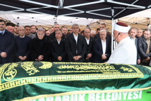 ABDULLAH ŞAHİN SON YOLCULUĞUNA UĞURLANDI