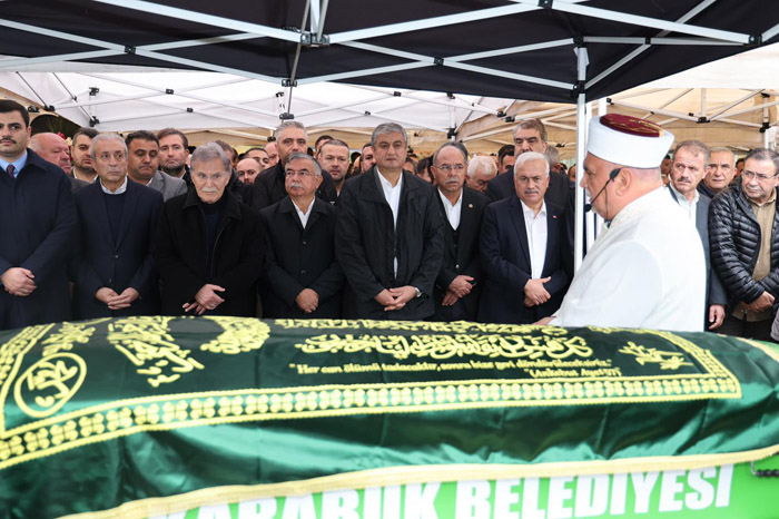 ABDULLAH ŞAHİN SON YOLCULUĞUNA UĞURLANDI