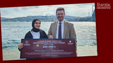 KBÜ MEZUNU LEYLA BAYRAM, TÜRKİYE 2053 AR-GE FİKİR YARIŞMASI’NDA 2. KAZANDI