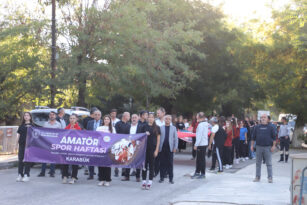 KARABÜK’TE AMATÖR SPOR HAFTASI COŞKUYLA BAŞLADI