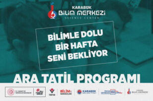 KARABÜK BELEDİYESİ’NDEN ARA TATİLE ÖZEL PROGRAM