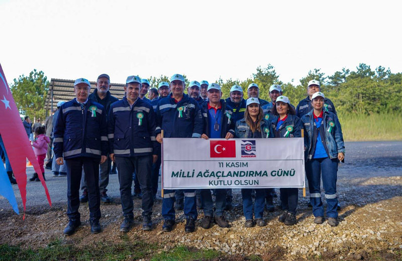 KARDEMİR AŞ’DEN FİDAN DİKİMİ SEFERBERLİĞİNE DESTEK…