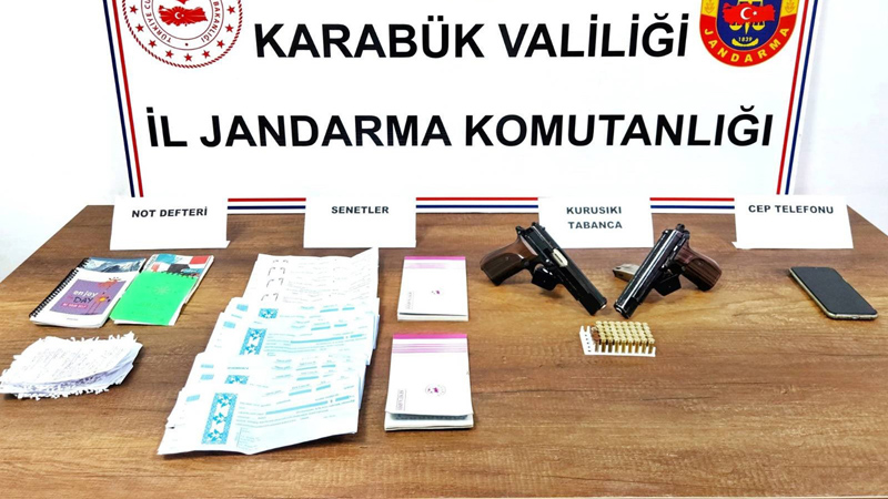 KARABÜK’TE TEFECİLİK OPERASYONU