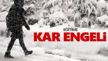 KARABÜK’TE OKULLAR PAZARTESİ TATİL EDİLDİ