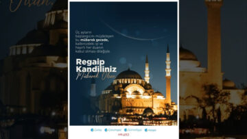 KARGAZ REAGİP KANDİLİ KUTLUMU MESAJI