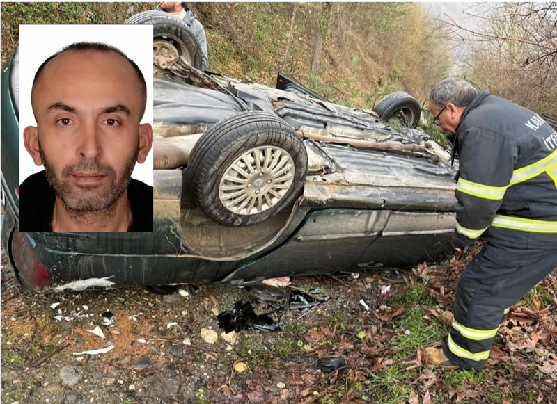 YENİCE İLÇESİNDE KAZA 1 ÖLÜ
