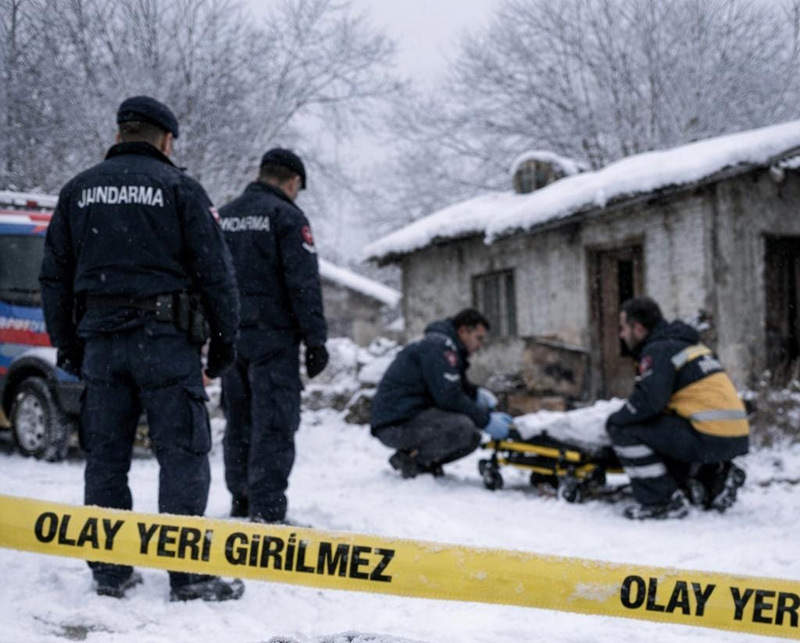 80 YAŞINDAKİ KADIN DONMUŞ HALDE ÖLÜ BULUNDU