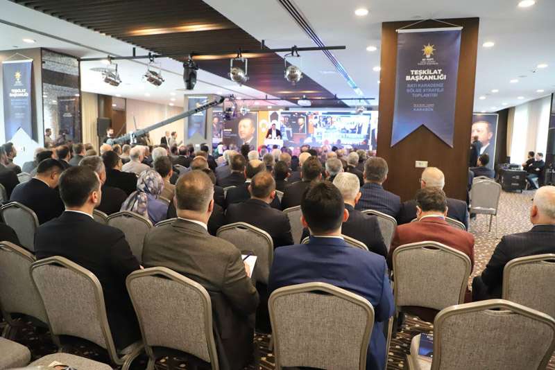 AK PARTİ BATI KARADENİZ BÖLGE STRATEJİ TOPLANTISI BAŞLADI