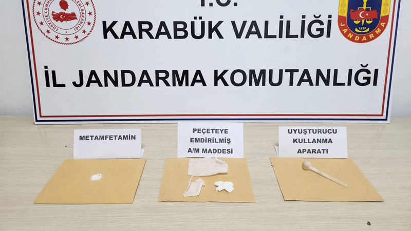 KARABÜK’TE UYUŞTURUCU OPERASYONU 5 GÖZALTI
