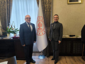 SAFRANBOLU BELEDİYE BAŞKANI KÖSE SİNEMA GENEL MÜDÜRÜ GÜVEN‘İ ZİYARET ETTİ