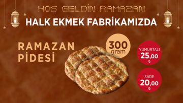 KARABÜK HALK EKMEK’TE RAMAZAN PİDESİ 20 TL’DEN SATILACAK